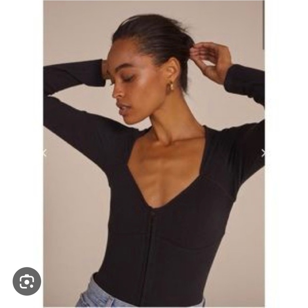 Favorite Daughter “The Kate” Ribbed Bustier Top